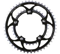 TA Zephyr 110 BCD Outer 46T Chainring - Silver - Outer Ring - Road Bike / Cycle
