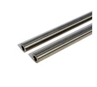 TA2 Titanium Tube Pipe 3 OD x 0.5 Wall x 500 mm 2 Pack Seamless Metal Tubing for Chemical Military