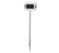 TA290 Digital Soil Hygrometer Moisture Meter Temperature Humidity Tester with Probe High Accuracy LCD Display Lightweight Mini Size for Garden Farming Plants ABS White 44x30x30mm
