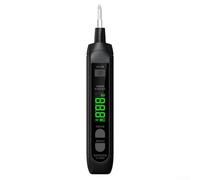 TA882A Rechargeable Digital Voltage Tester Pen with Non-Contact Voltage Detection, Continuity Testing, Data Hold, and Audible Visual Alarm for Electrical Use