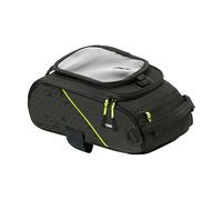 TAAC Motorcycle Tank Bag TC14TW. 4.5L Rigid Twistlock Fixation Touch Screen Smartphone Scratch Resistant Anti-Slip Base Reflective Inserts with Handle Waterproof Cover