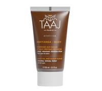 TAAJ | Exfoliation with oils and sugar crystals - ABHYANGA | Cleansing and exfoliation | Gentle exfoliation | Smoothing, softening, brightening | Smoother, softer, silkier skin | 150 ml