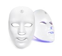 Taalitas LED light therapy mask LED Face Mask - 7 Color Light Therapy, Touch Control for Anti-Aging, Acne Treatment, Skin Rejuvenation, Pore Tightening