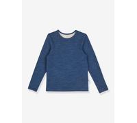 TAAMO SOFT FINKID double-faced wool t-shirt for children denim blue