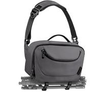 TAAOKA Camera Sling Bag,Waterproof Camera Case with Tripod Holder,DSLR/SLR/Mirrorless Camera Bags Crossbody for Photographers (Grey)