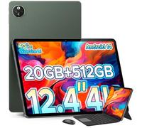 Tab E3 Max 14 Inch Tablet Android 14 Gaming Tablet with Keyboard, 13500mAh Battery MTK G100 Octa-Core Android Tablets 32GB RAM+256GB ROM (2TB TF), 2.1K (2160 * 1440), 4G LTE/5G WiFi/Widevine L1