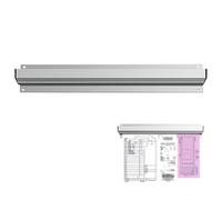 Tab Grabber, Ticket Holder Restaurant Tab Order, Aluminum Check Holder Kitchen with Screws Double-Sided Tape, 35cm long, Rack Holder Bill Receipt Holder Food Catering Hold Orders Cafes Bars