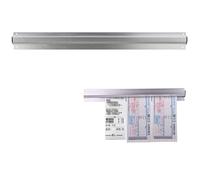 Tab Grabber, Ticket Holder Restaurant Tab Order Grabber Kitchen Order Holder 35cm Aluminium Ticket Grabber Wall-Mounted Ticket Rail Rack Holder Bill Receipt Holder Food Catering Hold Orders Cafes Bars