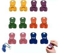 Tab Opener, Easy Tab Opener & Drink Protector, 2 in 1 Easy Can Opener, Beverage Can CoverProtector,for Soda, Beer, Coke from Bugs, Bees (12PCS)