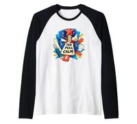 TAB Pull Calm Interactive Cardmaking Raglan Baseball Tee