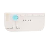 Tab Punch Board Separating Index Pages Multifunctional Scrapbook Tag Making Machine with Non Slip Design 30 40 50 60mm for Bookmark Production Crafting ABS Material 17 x 8cm