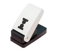 Tab Punch Craft Paper Punch Cutter Reusable Label Punch Index Tab Puncher for Card Making Classification File Planner Inserts