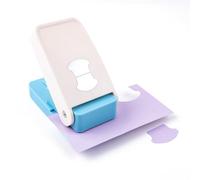 Tab Punch, Whale-Tail Tab Puncher for Paper Crafts, Handheld Folder Punch Loose Leaf Separator Label Cutter Puncher for Planner Inserts, Notebooks, Scrapbook, Journals, Bibles, Classification File