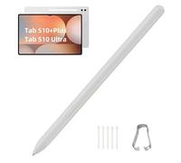 Tab S10+ Plus / S10 Ultra S Pen Compatible for Samsung Galaxy Tab S10+ Plus | Tab S10 Ultra All Versions, Stylus Pen Slim 0.7mm Pen Tip, 4,096 Pressure Levels with 3pcs Tips (Silver)