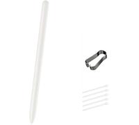 Tab S9 S Pen Replacement for Samsung Galaxy Tab S9, S9 Plus, S9 Ultra Pen, Tab S9+, Tab S9 Ultra Stylus, Without Bluetooth with Tips/Feathers + Eject Pin (White)