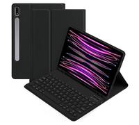 Tab S9 Series Tablet Protective Case + Keyboard ABS Keys 80 Days Standby 60 Hours Working Heat Dissipation Waterproof Slip-resistant Suitable for Office Work Daily Use and Travel