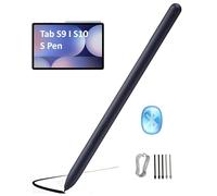 Tab S9 | Tab S10 S Pen [with-Bluetooth] Replacement for Samsung Galaxy Tab S9, S9+, S9 Ultra, S10+, S10 Ultra Stylus Pen Air Command Touch-Free Control with 5*Tips/Nibs (Black)