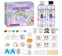 Taba Squishy Kit - 18OZ Rubber Squishys Kit with Guided, Make Your Own Squishies Kit - Stress Relief Novelty for Anxiety Fidget Squishy