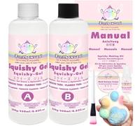Taba Squishy Kits Flex Rubber for Squishy Making Liquid Silicone 17oz Pack Classic Tabba