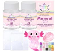 Taba Squishy Making Kit Clear Gel Flex Rubber Crystal Liquid Silicone 3.5oz Pack
