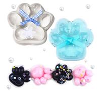 Taba Squishy Paw, 6Pcs Cat Paw Squishy Kit, Taba Squishies Squeeze Toy, Mochi Squishy Fidget Toys for Kids & Adults, Cute Fufu Stress Relief Squeeze Toys, Birthday Party