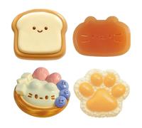 Taba Squishy Paw, Fidget Toys, 4 Pcs Squishy Fidget Toys for Adults and Kids, Ultra Soft Decompression Venting Toy, Anxiety Relief Squeeze Toys for Boys Girls Birthday Party Gifts, for 14+ Years Old