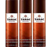 Tabac Original Anti Perspirant Spray Mens Gents Deodorant 200 ml 3 Pack