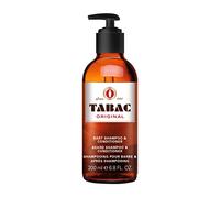 Tabac Original Beard Shampoo & Conditioner 200ml - 2-in-1 Grooming Formula for Men - Cleanses, Softens & Nourishes Beard and Hair with Classic Spicy Woody Fragrance