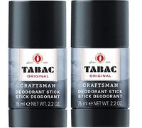 Tabac Original Craftsman Mens Gents Déodorant Stick,75 ml 2 Pack