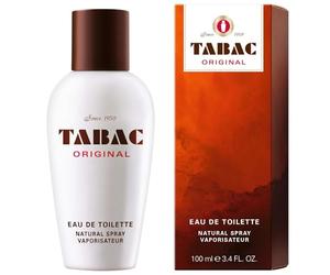 Tabac Original Eau de Toilette Natural Spray for Men 100ml - Classic Long-Lasting Fragrance with Spicy, Woody & Musky Notes - Timeless Masculine Scent Made in Germany