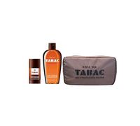 Tabac Original Men’s Grooming Gift Set - Deodorant Stick 75ml, Bath & Shower Gel 400ml & Toiletry Bag | Classic Spicy, Woody & Musky Fragrance | Long-Lasting Freshness & Complete Body Care Collection