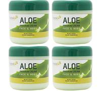 TABAIBA Tabaibaloe Premium Face and Body Cream, Aloe Vera, 1200 millilitre x 4 Units