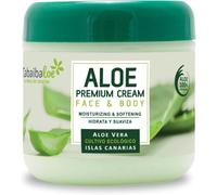 Tabaibaloe Premium Cream Face and Body, Greenish white, Aloe Vera, 300 millilit