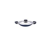 Tabakh by Vinod Appachetty Non Stick Appam Pan with Stainless Steel Lid, 215mm