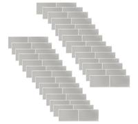 Tabanzhe 100 PCS Scratch Off Stickers - Self Adhesive Silver Rectangle Scratch Off Labels, DIY Scratch Cards Stickers for Raffle Tickets, Lottery Games, Surprise Gift Reveal & Reward Systems