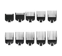 Tabanzhe 10PCS Hair Clipper Guards,10 Sizes Clipper Guide Combs Set,1.5mm-25mm Compatible with Most Clippers,Replacement Clippers Attachments for Hair Trimming Home & Professional Use