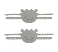 Tabanzhe 2 Pack Door Silencers,Silicone Noise Blocker for Door Latch,Slamming Prevention, Quiet Door Closer Cushion for Light Sleepers, Noise Reduction Cover,Sleep Protector