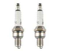 Tabanzhe 2 Pcs CR8E Spark Plugs,Motorcycle Spark Plug Replacement,10mm Thread,Copper Core for Improved Engine Performance & Fuel Efficiency,Compatible with Most Motorcycles, Replaces NGK 4854