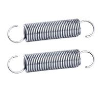 Tabanzhe 2 Pcs Dual Hook Extended Compressed Spring - Anti Rust Stainless Steel High Hard Spring, Universal in Electrical Appliances, Toy, Mechanical (50mm)