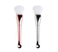 Tabanzhe 2 PCS Silicone Face Mask Brushes,Mask applicator brush for Facial Skincare,Soft Durable Beauty Applicator Tool for Facial Mask Eye Mask Serum Body Lotion