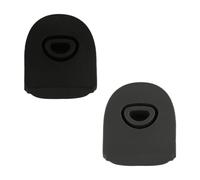 Tabanzhe 2 Pcs Silicone Water Bottle Replacement Stoppers - Leak-Proof Top Lid Gaskets Compatible with FreeSip 24oz 32oz Bottles,Lid Parts Sealing Accessories(Grey and Black)
