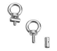 Tabanzhe 2 PCS Stainless Steel Awning Rail Stoppers - Multipurpose Awnings Accessories for Caravans, Motorhomes, and Camper Vans,Camping Tent Equipment
