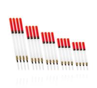Tabanzhe 20 PCS Fishing Floats Wagglers,Versatile Fishing Tackle Accessories,5 Size Transparent Pipe Drift Loaded Coarse Tube,Enhance Your Fishing Experience with The Waggler Floats Set