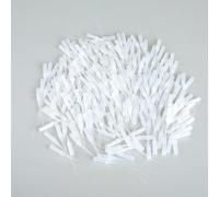 Tabanzhe 200 PCS Micro Glue Tips,Precision Glue Applicator Tips,Plastic Fine Tip Nozzle Extender,Micro Dispenser for DIY Crafting Model Making Lab Adhesive Dispensing
