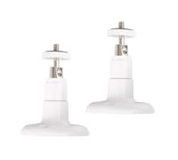 Tabanzhe 2PCS Security Camera Wall Mount Bracket-360°Adjustable Surveillance Camera Holder Stick up Camera Wall Mount for Standard M6 Thread Holes of Indoor Outdoor Camera