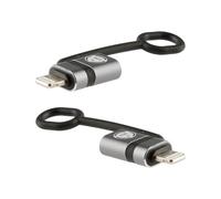 Tabanzhe 30W USB C to iOS-Compatible Port Adapter 2 Pack Fast Charging USB C Female to Male Connector Compatible with Lightning Port Devices, Not for Audio/OTG