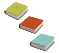 Tabanzhe 3PCS Pocket Sketchbook Set,Mini Travel Watercolour Sketchbook 5x5cm,Portable Square Art Journal Notebook for Drawing Sketching & Painting (Dopamine)