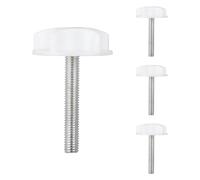 Tabanzhe 4 Pcs Robust Headboard Bolts and Screws - Reliable Fixings for A Secure Headboard Attachment, Ensuring Long-Lasting Support and Easy Installation
