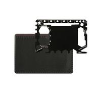 Tabanzhe 46 in 1 Pocket Outdoor Camping Multitool Accessories - Various Use Portable and Durable Multinational Stainless Steel Card Outdoor Unboxing and Bottle Opening Card