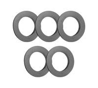 Tabanzhe 5PCS Sink Plug Rubber Seal-O-Rings Washers Pop Up Basin Sink Waste Gasket for Basket Strainer 78 79 80 82 83mm Franke Drain Sealing Replacement Accessories
